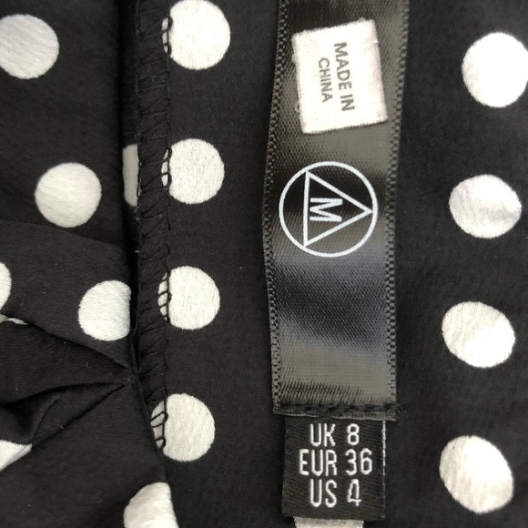 Missguided PolkaDot Ruffle Mini Skirt - Picture 4 of 5